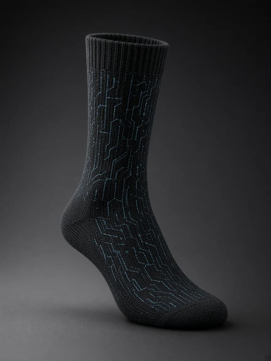 Circuit Crew — Printed like a motherboard. Knit like a cloud.
