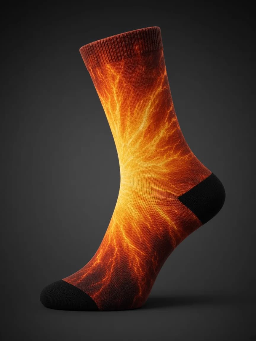 Solar Flare — A limited burn across a ribbed crew.